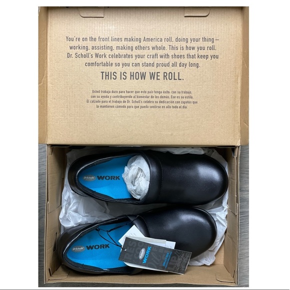 Dr.Scholl's Women's Dynamo Work Clogs NWB - Picture 9 of 12